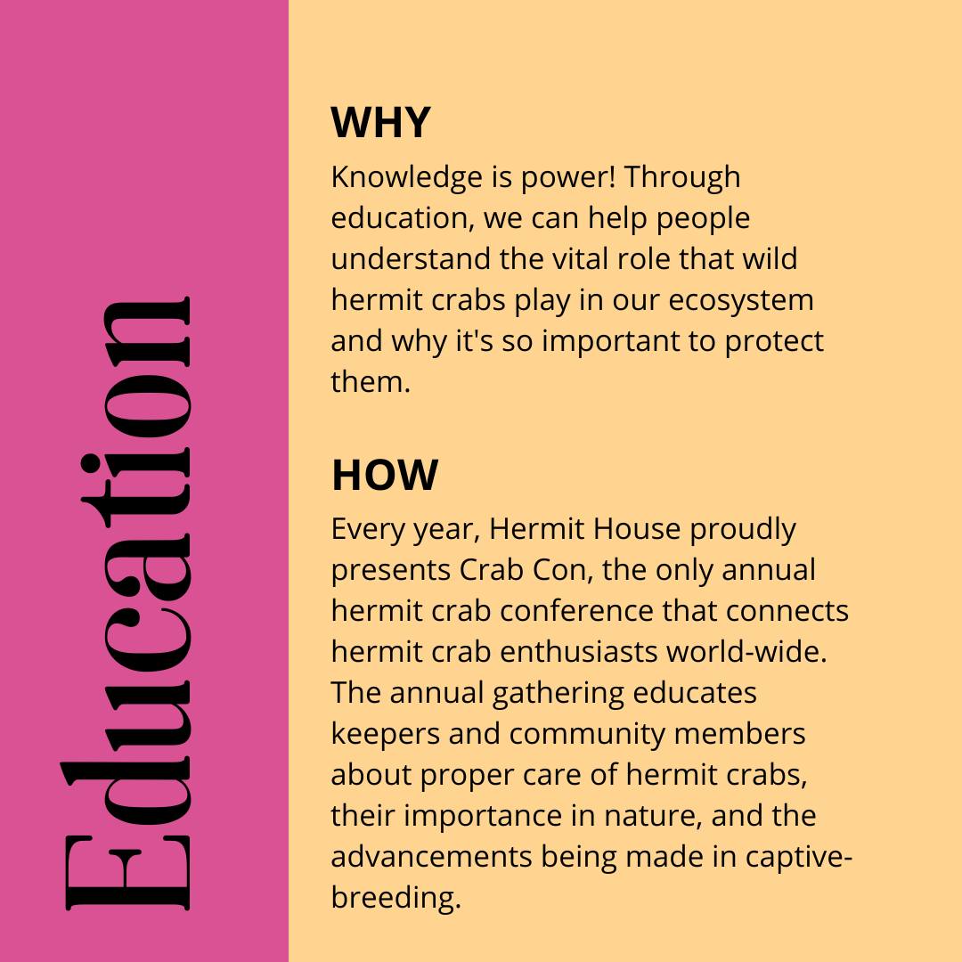 Education mission card